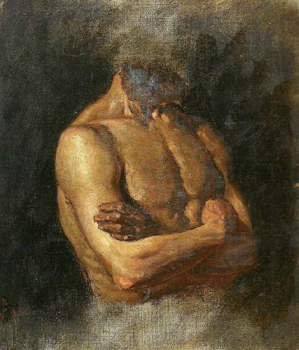 Gustaf Cederstrom aktstudie oil painting image